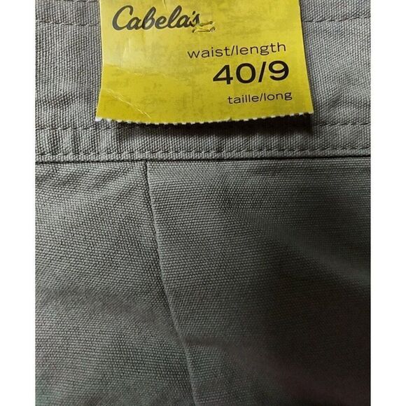 Cabela's Mens Tan 8-pocket Hiking Outdoor Shorts Size 40 Waist 9-Inch Inseam NWT - Picture 8 of 11